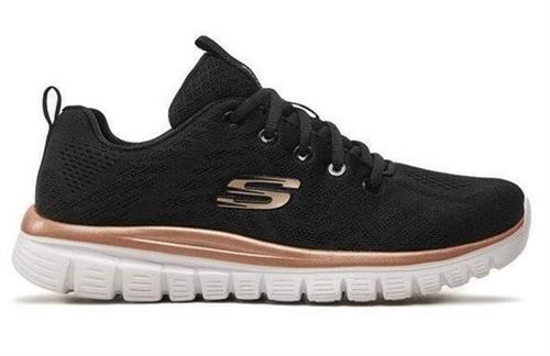 SKECHERS GRACEFUL 12615-BKGD-B